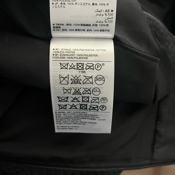 Banana Republic Textured Lined Black Flare A-Line Skirt Size 12 - Picture 6 of 7